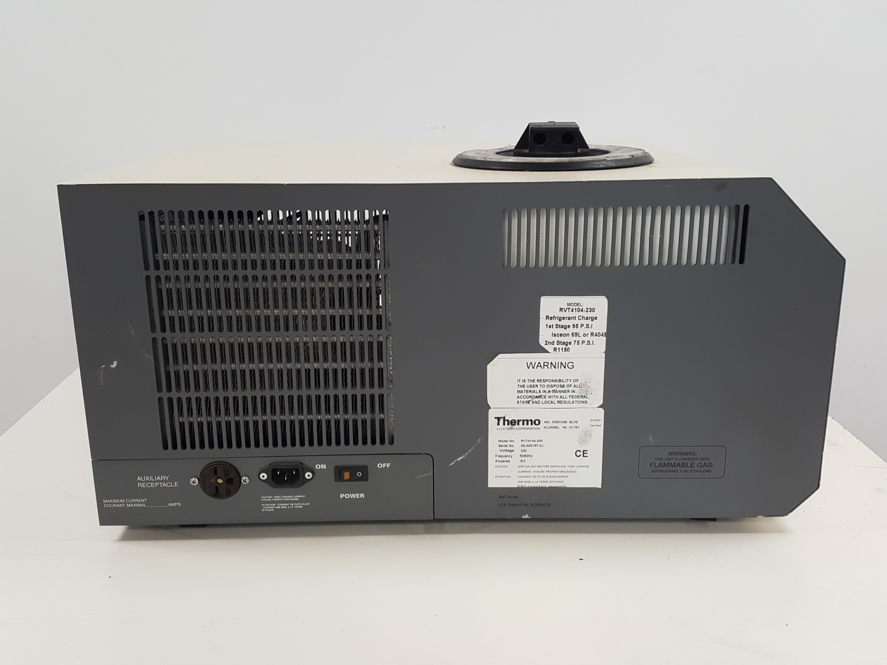 Image of Thermo Electron Corporation Refrigerated Vapor Trap  Model - RVT4104-230 Lab