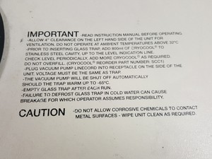 Thumbnail image of Thermo Electron Corporation Refrigerated Vapor Trap  Model - RVT4104-230 Lab