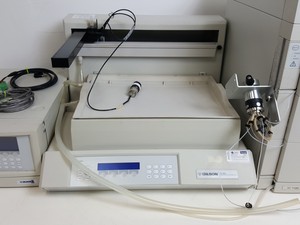 Thumbnail image of Gilson HPLC- FC, Pump, UV/VIS Detector 151/152/155/156 Spares / Repairs Lab