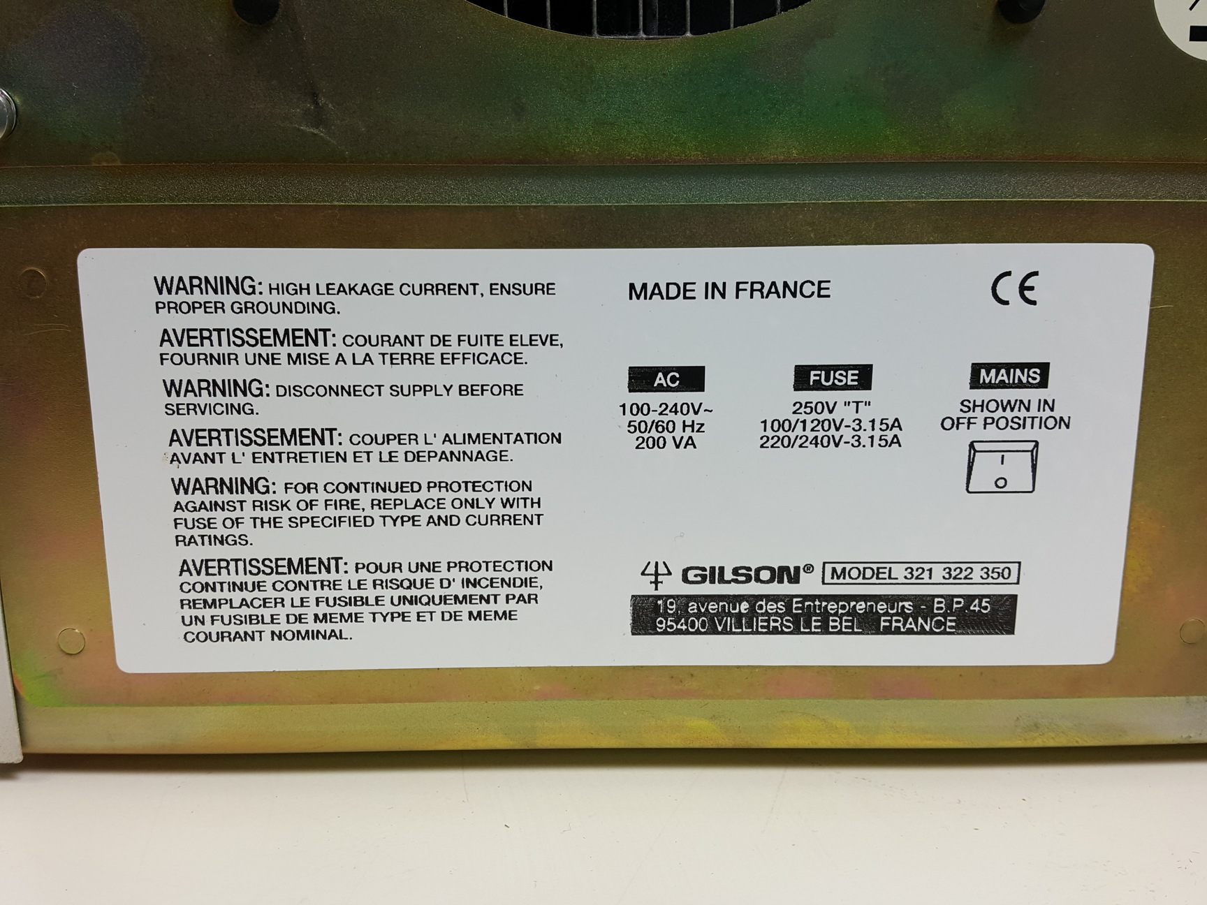 Image of Gilson HPLC- FC, Pump, UV/VIS Detector 151/152/155/156 Spares / Repairs Lab