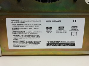 Thumbnail image of Gilson HPLC- FC, Pump, UV/VIS Detector 151/152/155/156 Spares / Repairs Lab