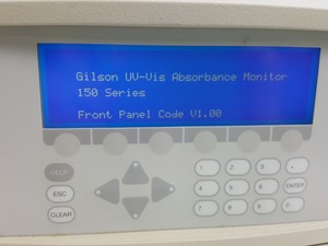Thumbnail image of Gilson HPLC- FC, Pump, UV/VIS Detector 151/152/155/156 Spares / Repairs Lab