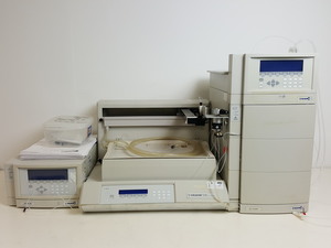 Thumbnail image of Gilson HPLC -  321 322 350 Pump, UV/VIS Detector 151/152/155/156, FC 204 Lab