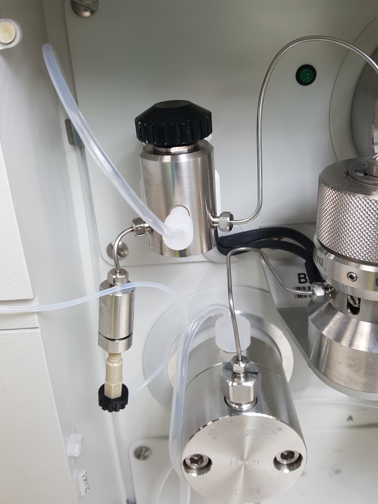 Image of Gilson HPLC -  321 322 350 Pump, UV/VIS Detector 151/152/155/156, FC 204 Lab