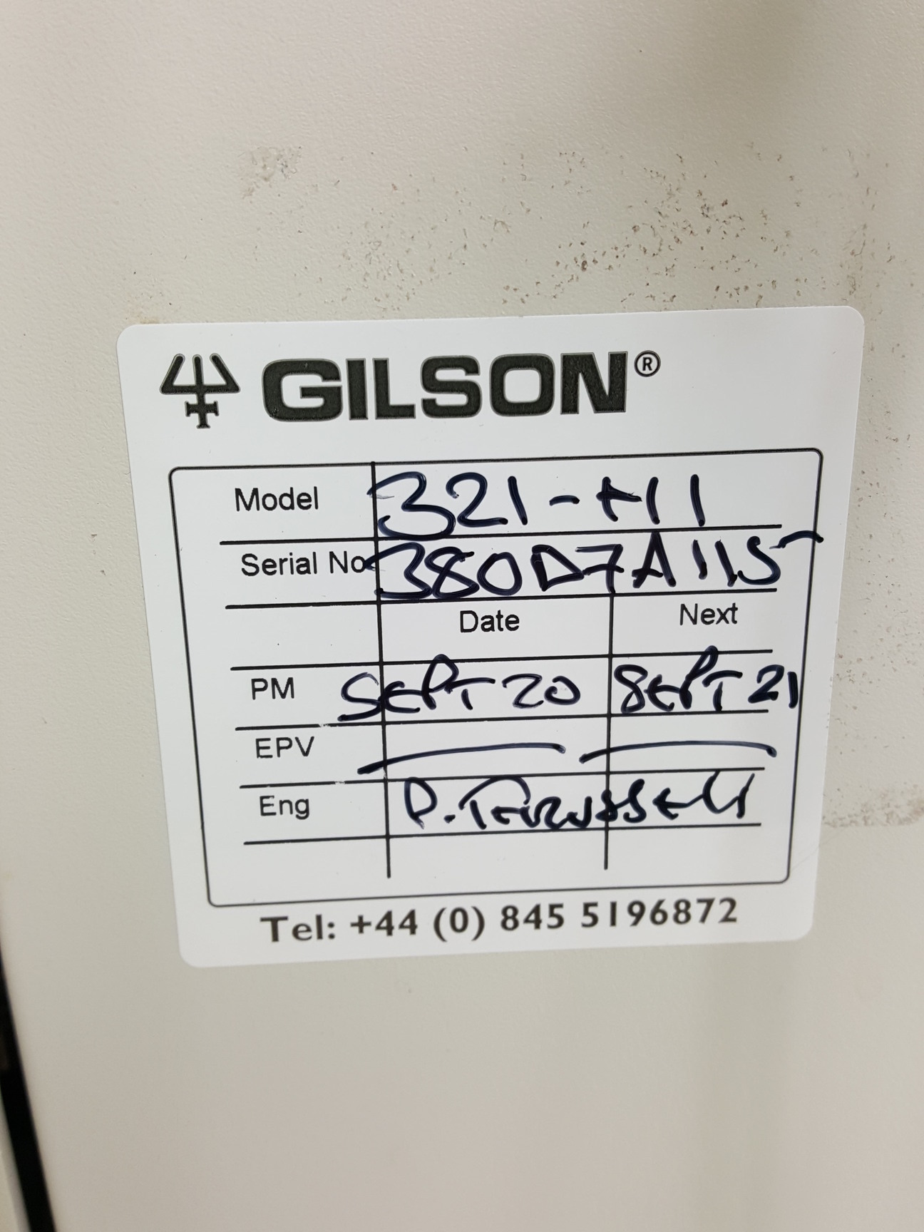 Image of Gilson HPLC -  321 322 350 Pump, UV/VIS Detector 151/152/155/156, FC 204 Lab