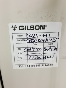 Thumbnail image of Gilson HPLC -  321 322 350 Pump, UV/VIS Detector 151/152/155/156, FC 204 Lab