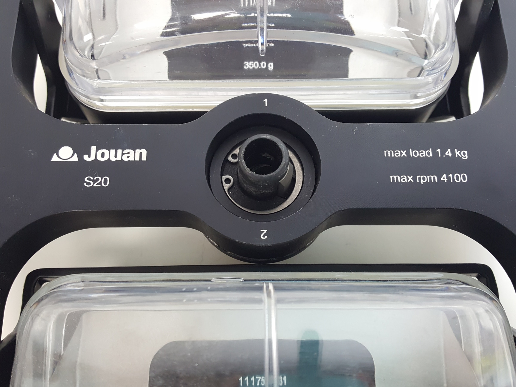 Image of Jouan S20 Swing-Out Centrifuge Rotor 11175630 + 2 Buckets 11175631 Lab