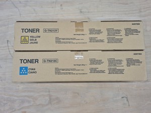 Thumbnail image of Lot of 47 Genuine Printer Ink & Toner Cartridges - Canon, HP, Konica Minolta