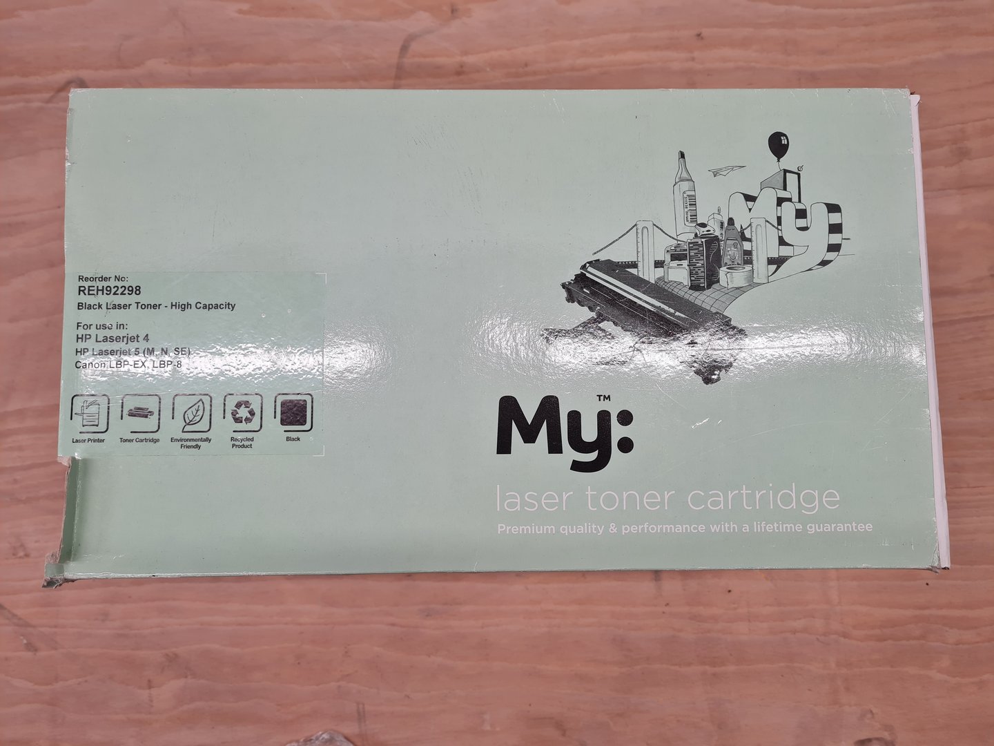Image of Lot of 47 Genuine Printer Ink & Toner Cartridges - Canon, HP, Konica Minolta