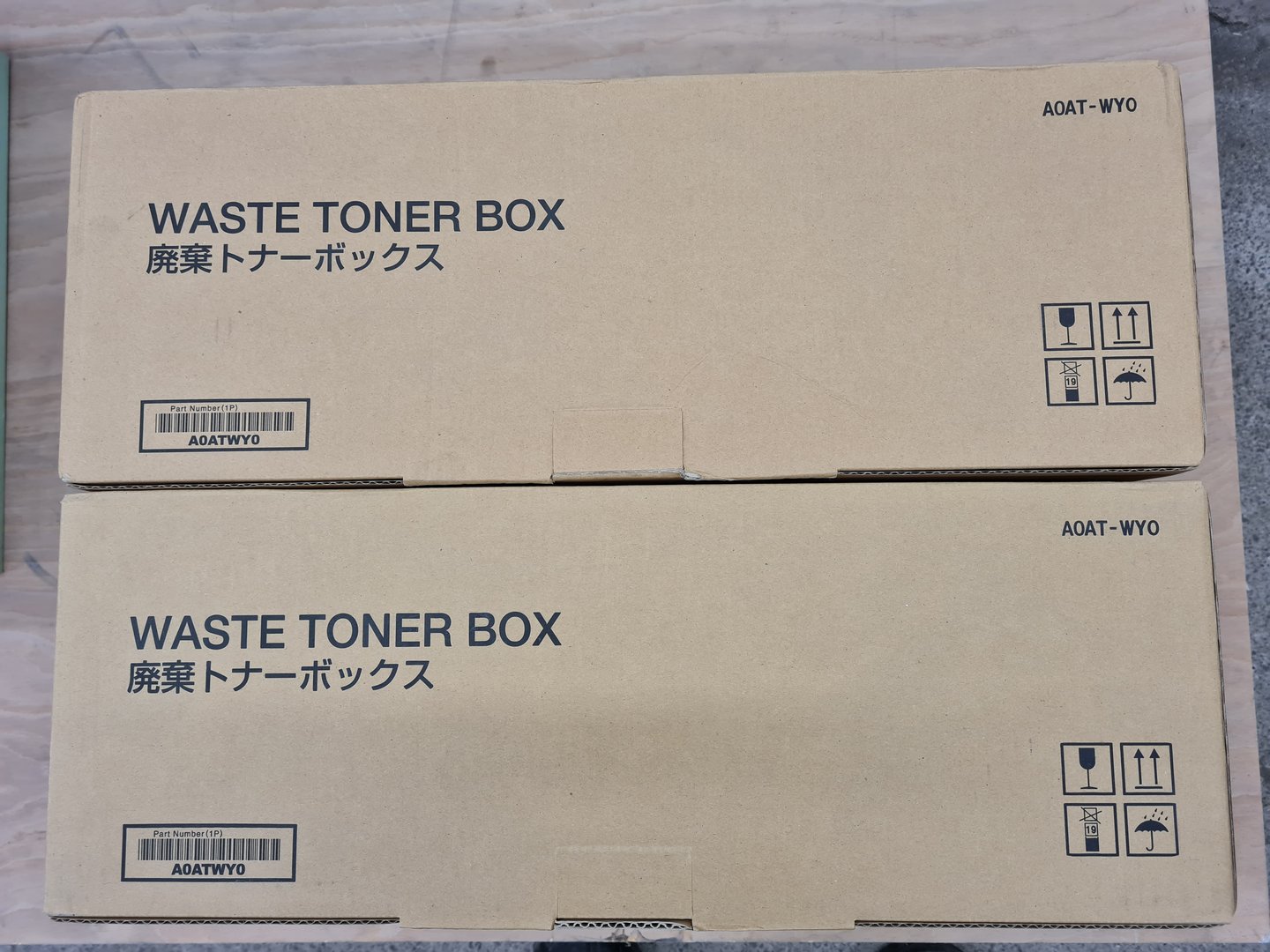 Image of Lot of 47 Genuine Printer Ink & Toner Cartridges - Canon, HP, Konica Minolta