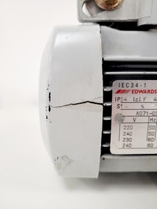 Thumbnail image of Edwards 1.5 Rotary Vane Vacuum Pump Model. E2M1.5 