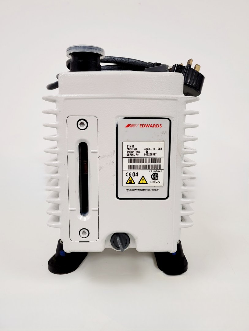 Image of Edwards 18 E1M18  Rotary Vane Vacuum Pump Lab