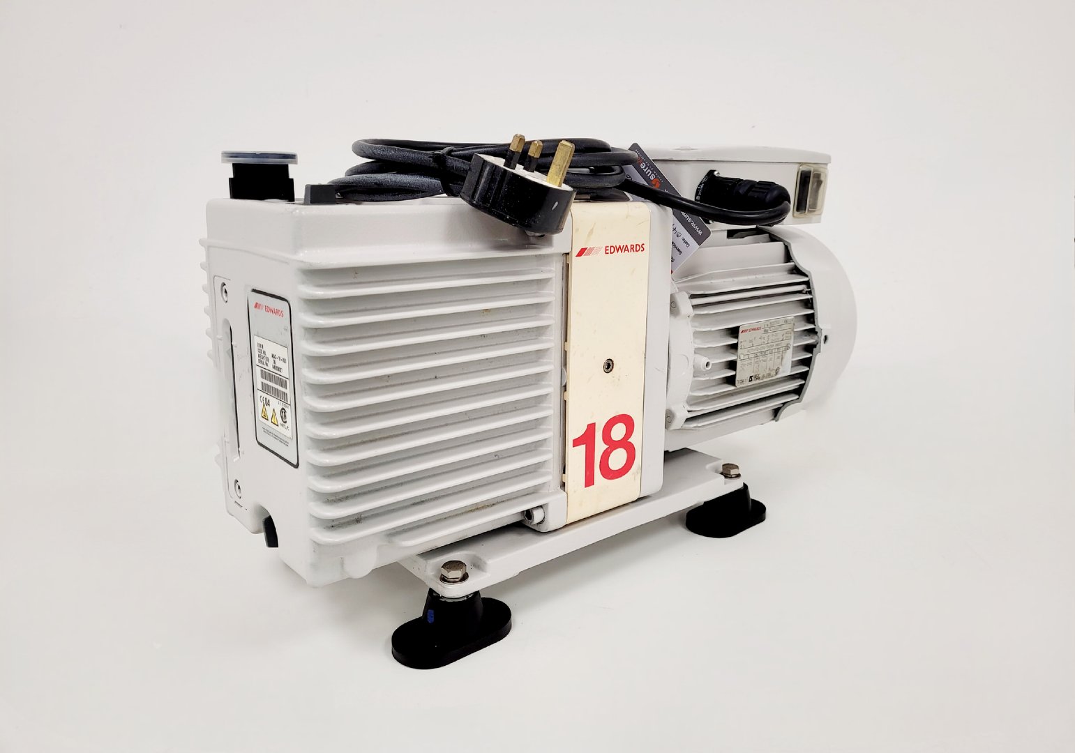 Image of Edwards 18 E1M18  Rotary Vane Vacuum Pump Lab