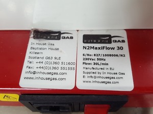 Thumbnail image of Inhousegas N² MaxiFlow 30L Nitrogen Generator Lab