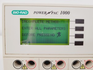 Thumbnail image of Bio-Rad PowerPAC 1000 Gel Electrophoresis Power Supply Lab