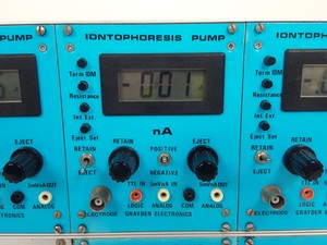 Thumbnail image of Grayden Electronics Modular Rackmount Iontophoroesis Pump Array w/ Power Supply