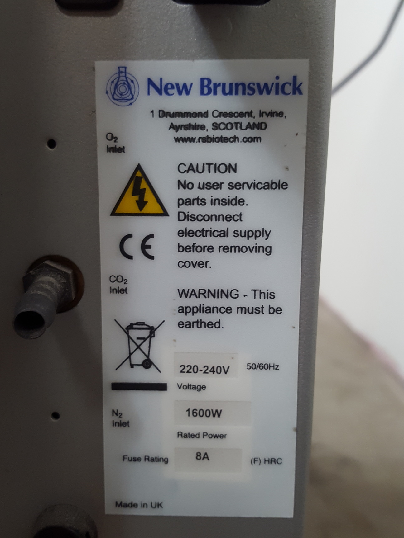 Image of New Brunswick Galaxy 170 S  Laboratory CO2 Incubator Lab