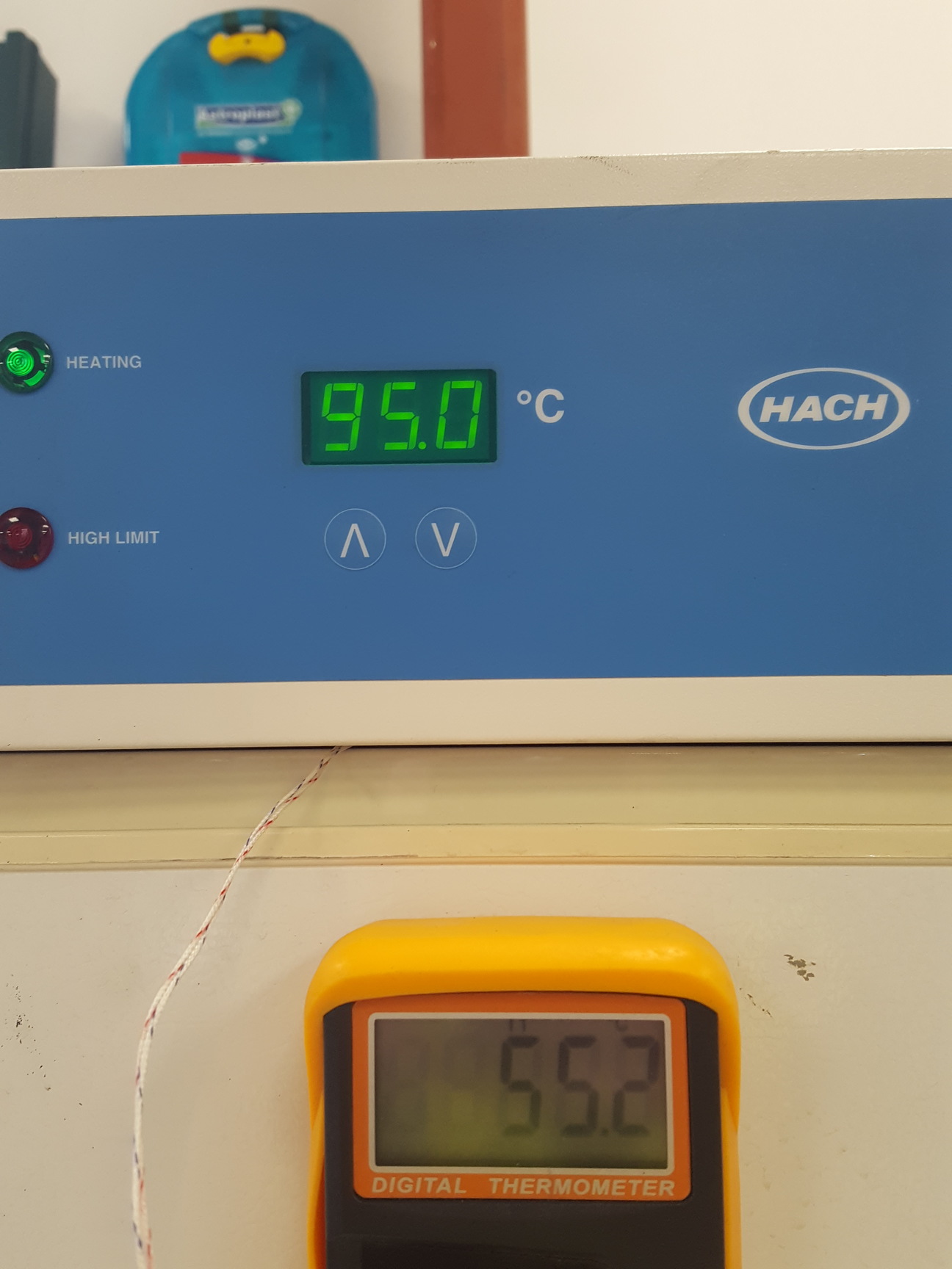 Image of HACH BOD Heating Incubator Mod No. 205-2 Part No. 9110571 Lab