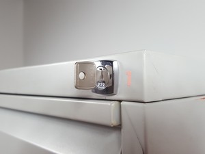 Thumbnail image of Sealine 10 Drawer Filing Cabinet (Grey) with Keys