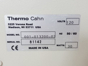 Thumbnail image of Boro RLSM0150 Dynamic Vapour Sorption System with Cahn D200 Balance Lab