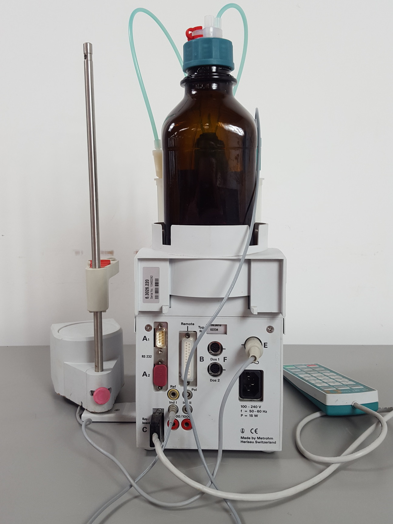 Image of Titrino 799 GPT Metrohm System w/728 Stirrer & Accessories Lab