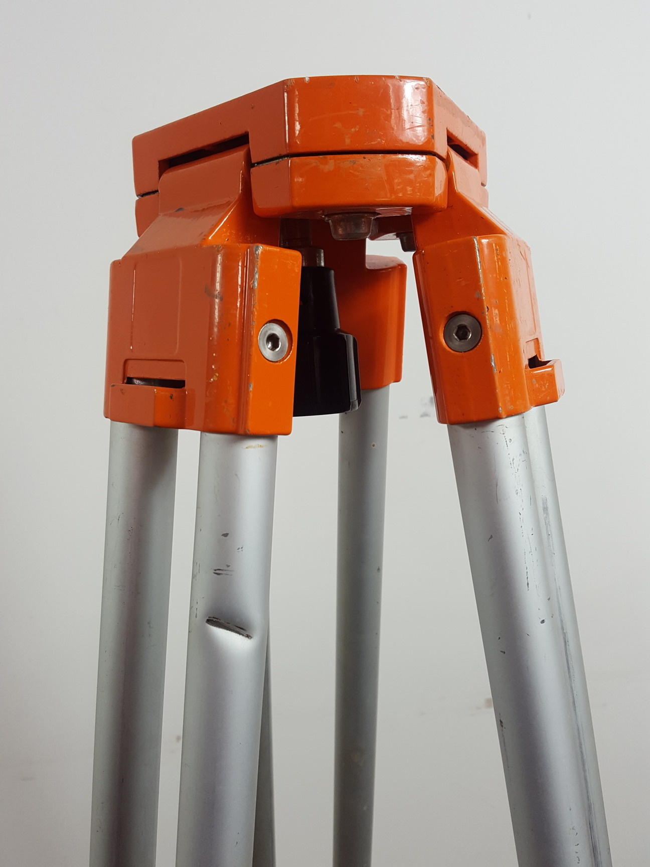 Image of 7x Surveyors Tripods w/ Plumb Bob - Leica/Wild