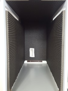 Thumbnail image of Bruker GE 8221 Vacuum Pump Acoustic Enclosure Sound Cabinet Lab Varian DS402