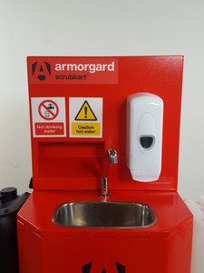 Thumbnail image of Amorgard ScrubKart Mobile Hand Wash Station with 4 x Water Containers Lab