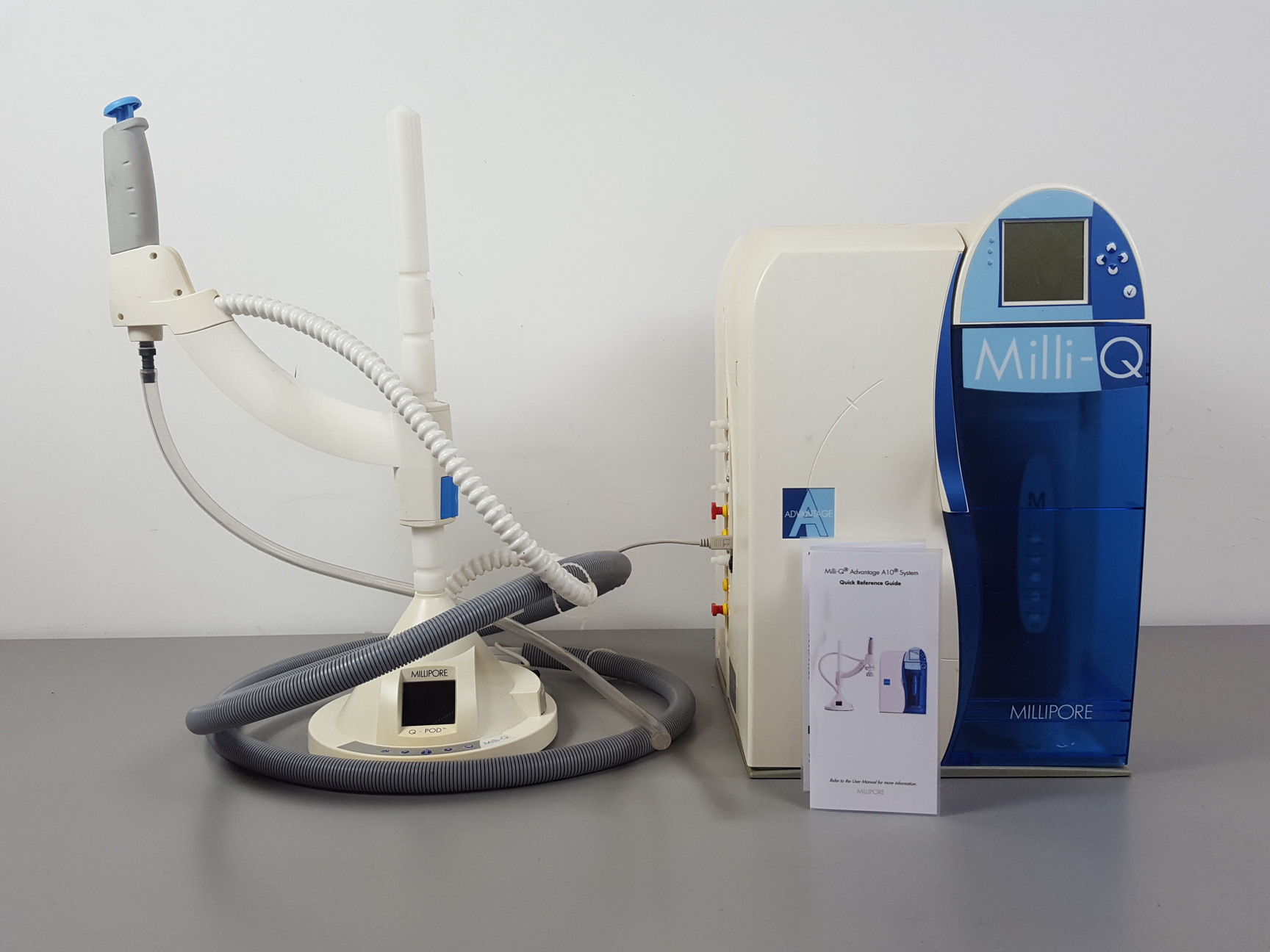 Millipore MilliQ Advantage A10 Water Purification System w/ QPod Lab