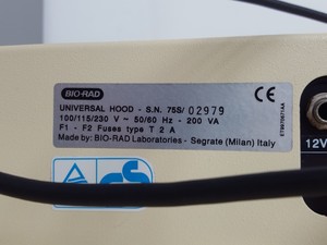 Thumbnail image of Bio-Rad Universal Hood Gel Doc UV Imaging System Lab