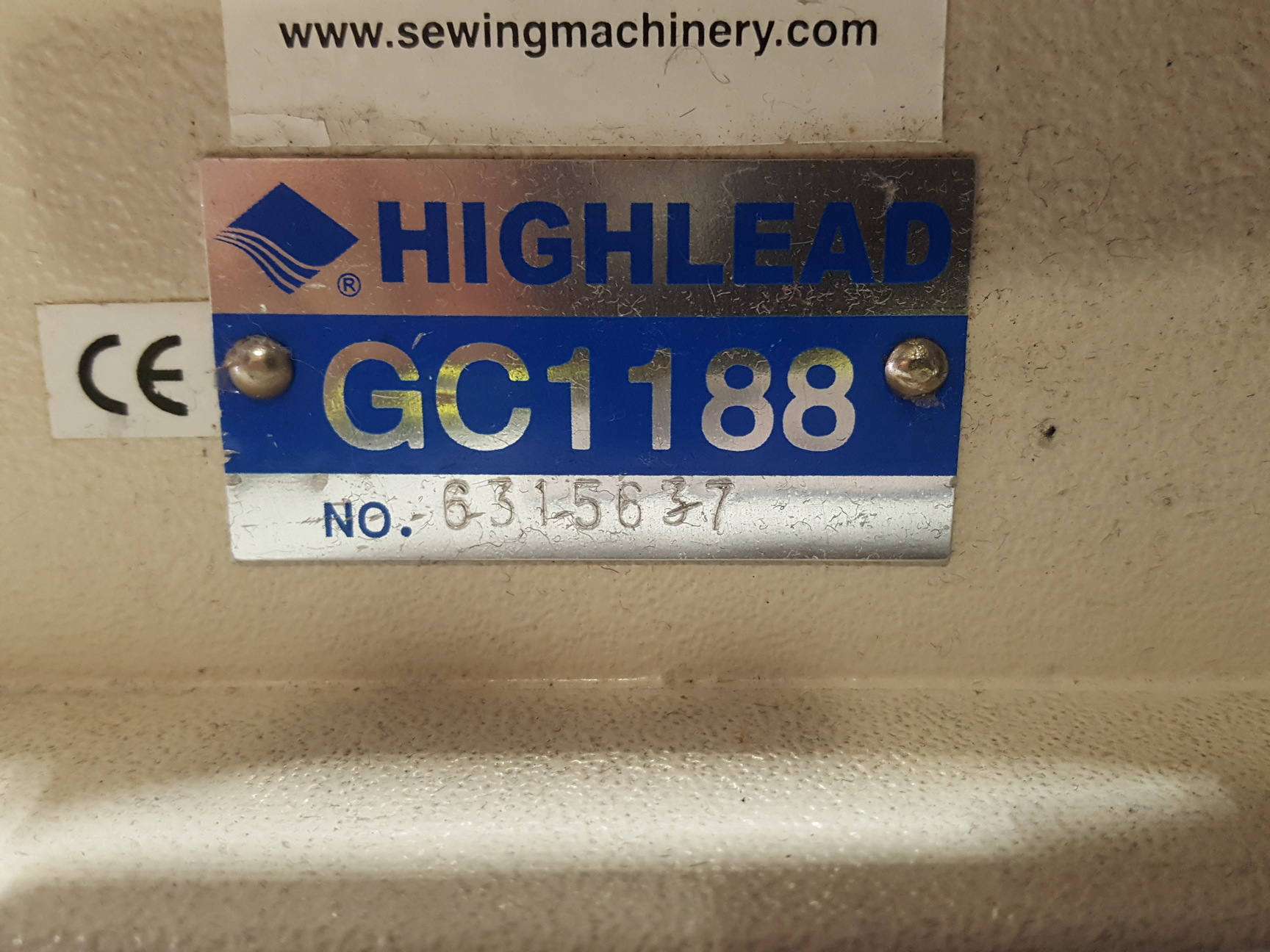 Image of Pair of Highlead GC1188 High Speed Lockstitch Flatbed Industrial Sewing Machines