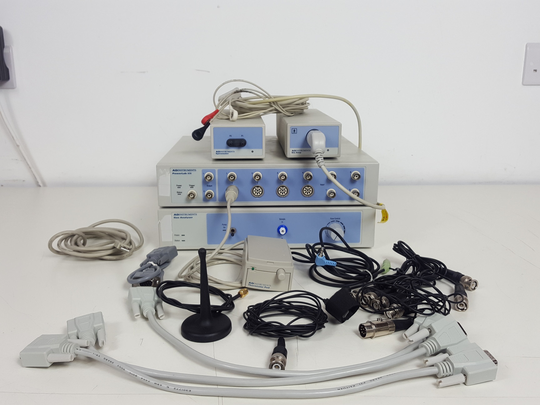 Image of AD Instruments System - ML141, ML132, Powerlab 8/30  ML870, ML206, ML309 Lab 