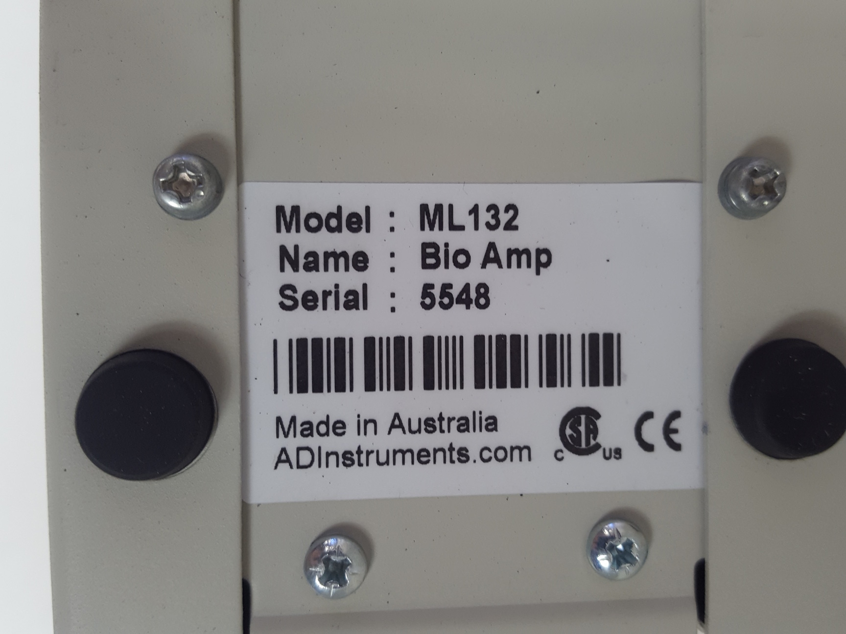 Image of AD Instruments System - ML141, ML132, ML206, Powerlab 8/30  ML870, ML309 Lab 
