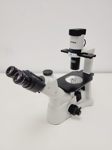 Thumbnail image of Optika XDS-3 Inverted Microscope w/ 3x Objectives PH 40X/6.0 20X0.40 10X0.25    