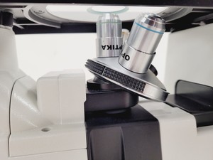 Thumbnail image of Optika XDS-3 Inverted Microscope w/ 3x Objectives PH 40X/6.0 20X0.40 10X0.25    
