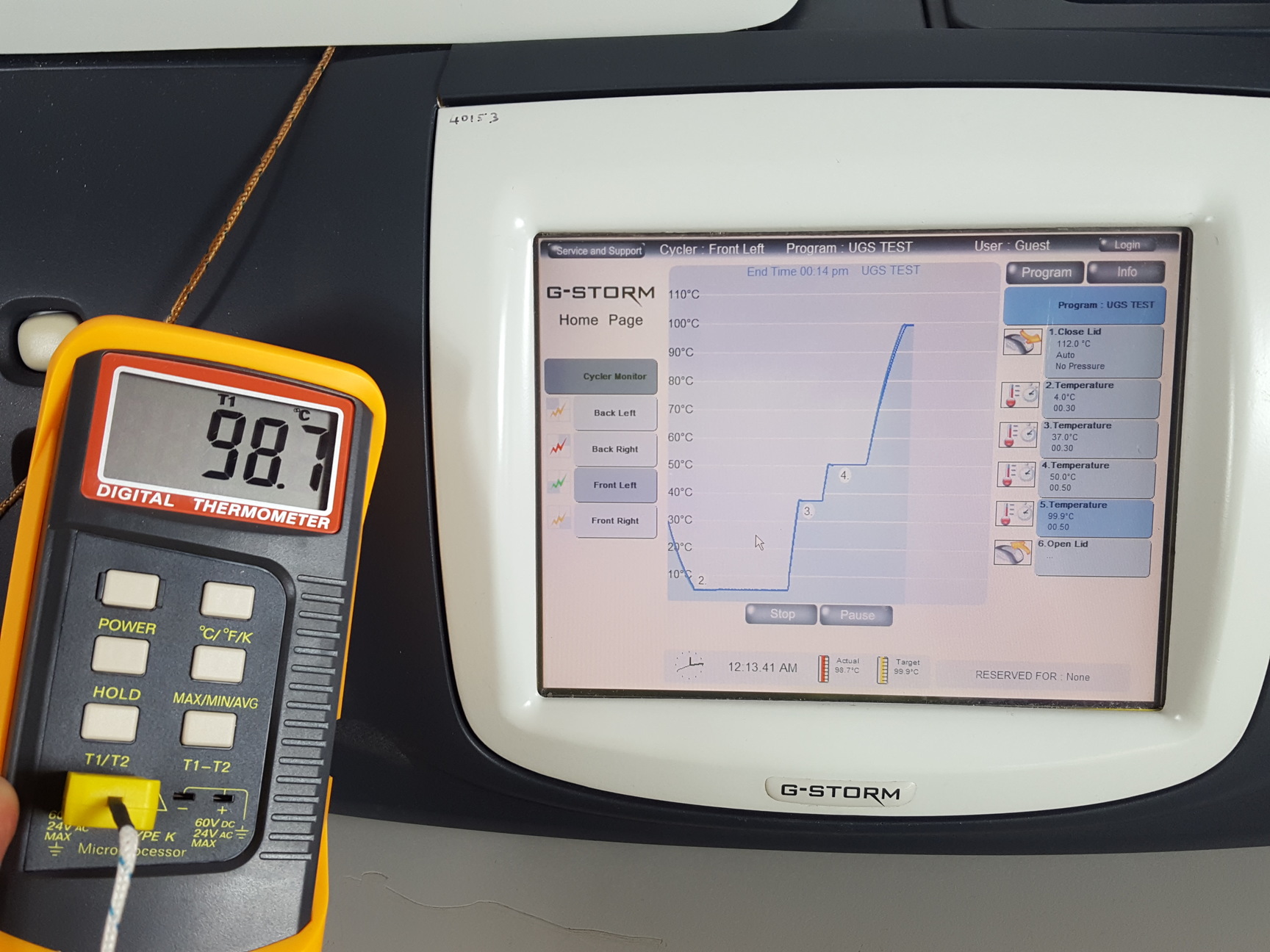 Image of Gene-Technologies GS00004 G-Storm 4 Block Thermal Cycler Lab