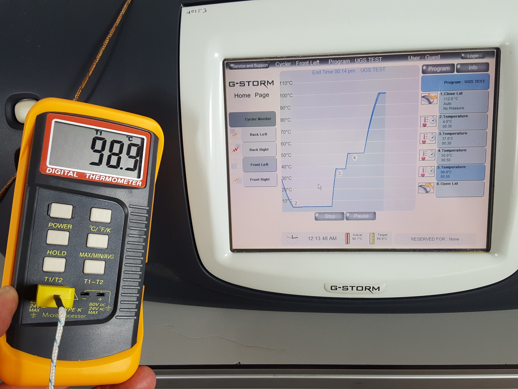Image of Gene-Technologies GS00004 G-Storm 4 Block Thermal Cycler Lab