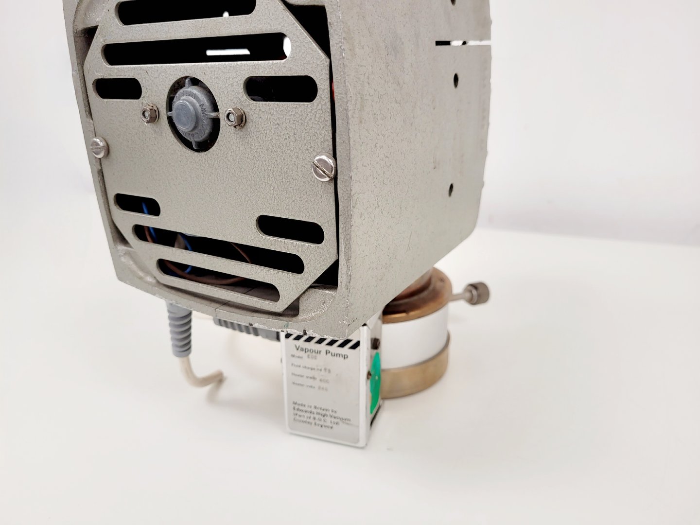 Image of Edwards Diffusion Vapour Vacuum Pump  Model E02 Lab