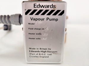Thumbnail image of Edwards Diffusion Vapour Vacuum Pump  Model E02 Lab