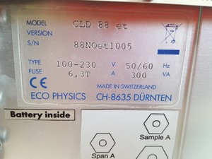 Thumbnail image of Eco Physics NO/NOx Analyser System CLD 88 et with PowerChrom ER280 Lab