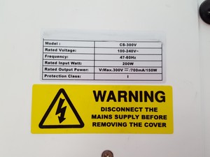Thumbnail image of Fisher Scientific Power Supply Model: CS-300V Lab