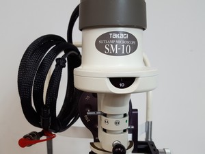 Thumbnail image of Takagi Eye Examination Ophthalmology Bio-Microscope Slit Lamp & Electric Table 