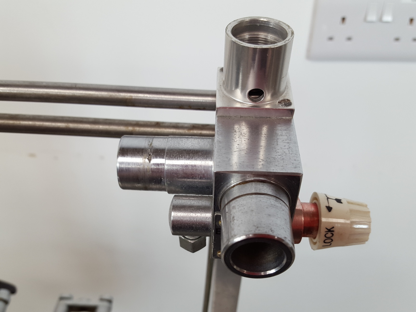 Image of British Oxygen Company Anaesthesia Machine with Burton Vaporiser Lab