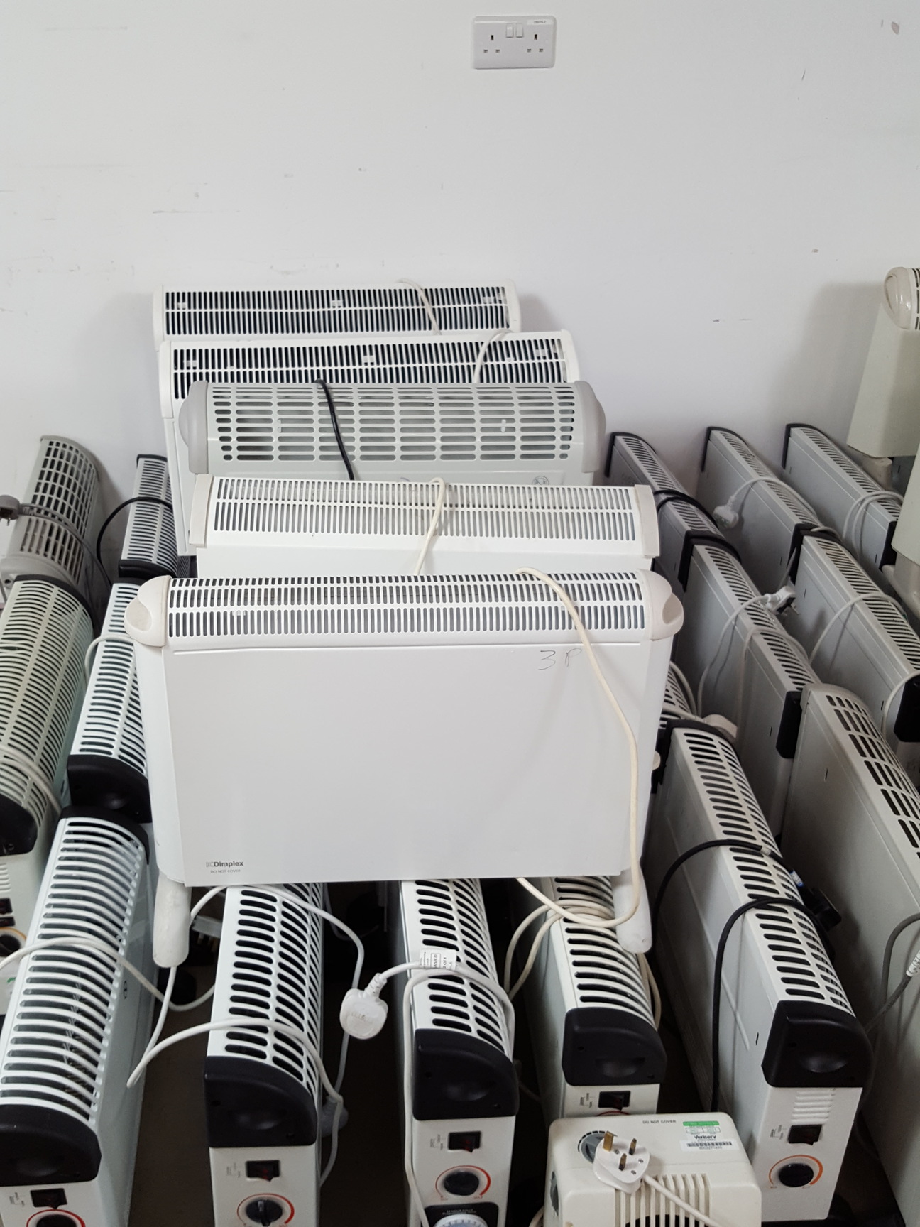Image of Job Lot of 51 Electric Space Heaters - Various Makes, Models & Sizes