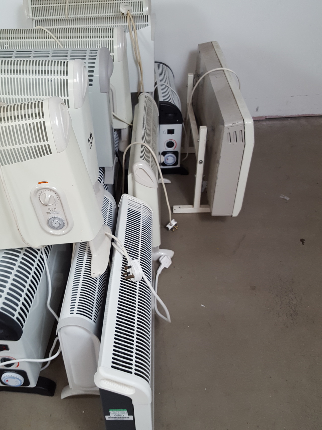 Image of Job Lot of 51 Electric Space Heaters - Various Makes, Models & Sizes
