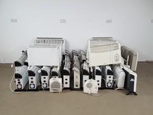 Thumbnail image of Job Lot of 51 Electric Space Heaters - Various Makes, Models & Sizes