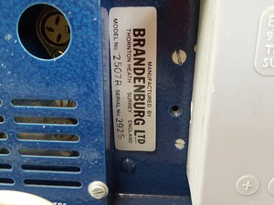 Thumbnail image of Brandenburg Alpha Series II  Model: 2507R High Voltage Power Supply Lab