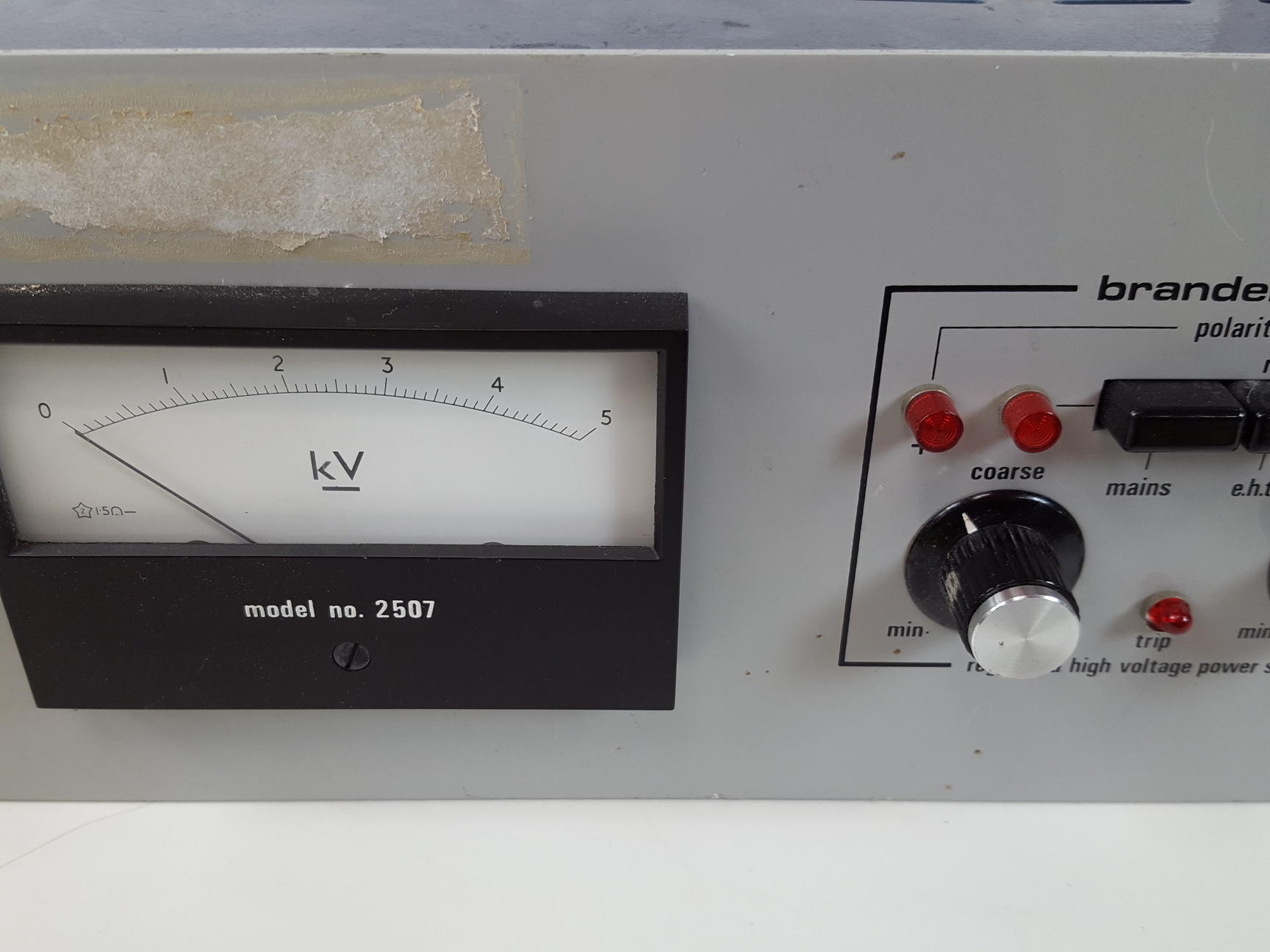 Image of Brandenburg Alpha Series II  Model: 2507R High Voltage Power Supply Lab