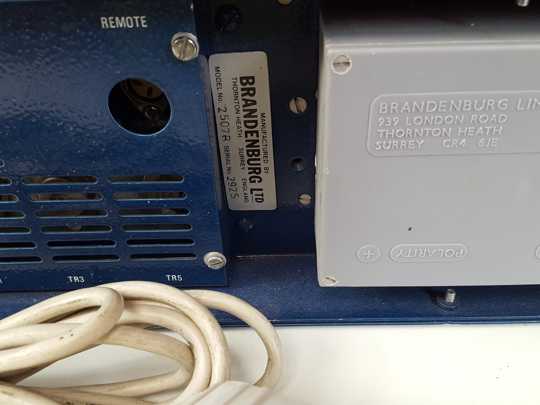 Image of Brandenburg Alpha Series II  Model: 2507R High Voltage Power Supply Lab