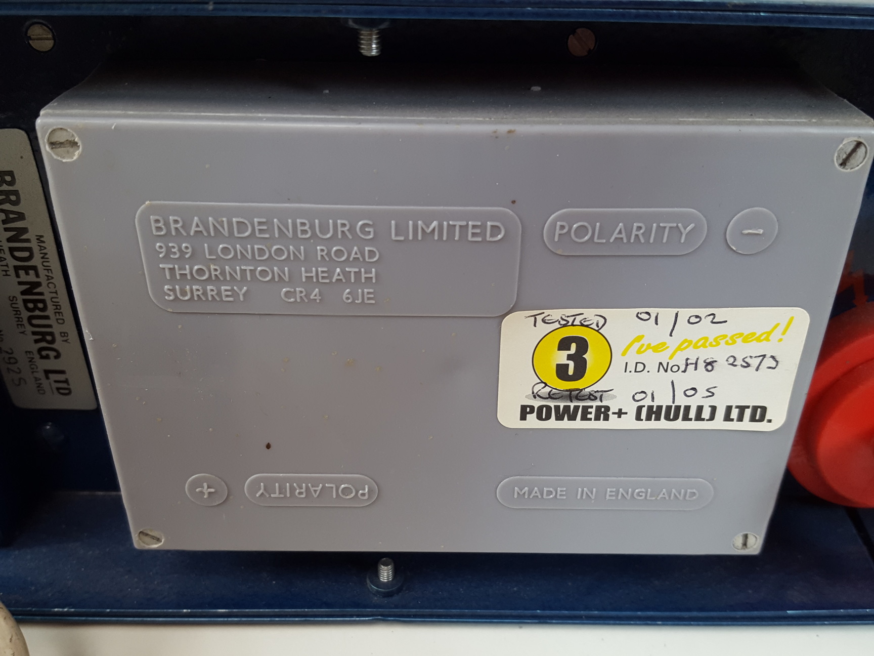 Image of Brandenburg Alpha Series II  Model: 2507R High Voltage Power Supply Lab